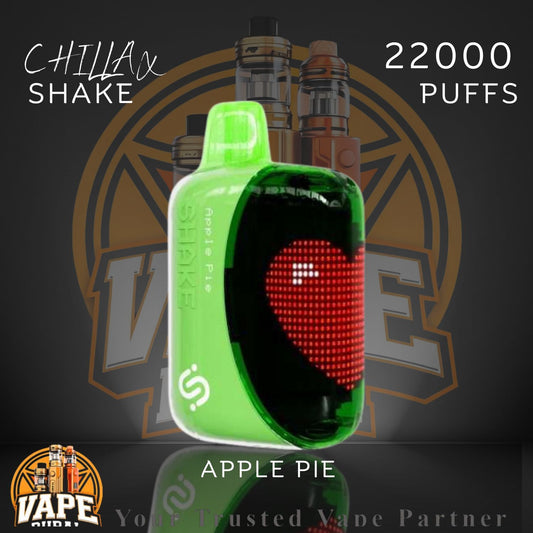 Chillax Shake 22000 Puffs Vape Front View – UAE 2025