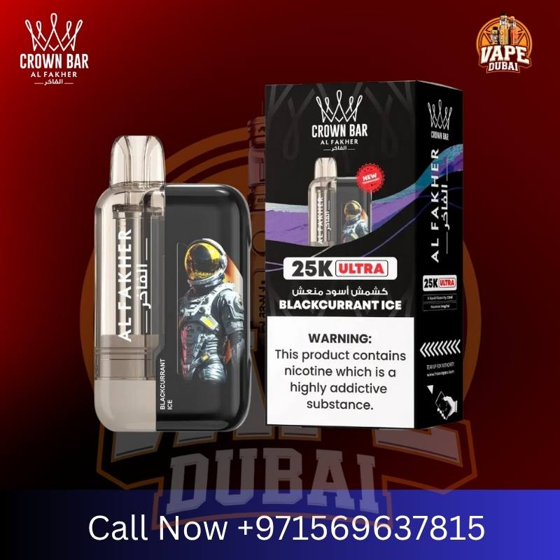 Al Fakher Crown Bar 25K Ultra Dubai premium vape
