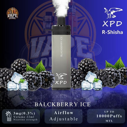 XPD BAR R Shisha 10000 Puffs Disposable Vape Best Price Dubai UAE
