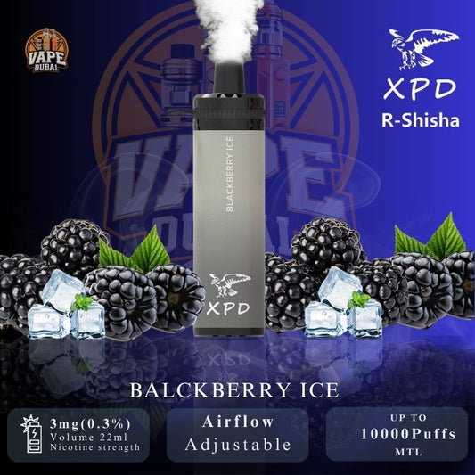XPD BAR R Shisha 10000 Puffs Disposable Vape Best Price Dubai UAE
