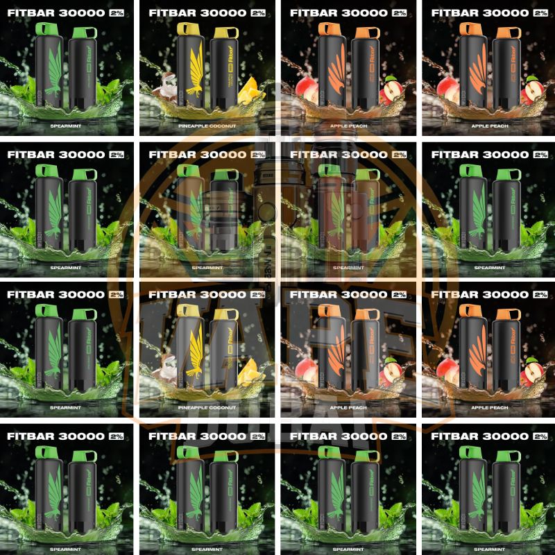 Original FITBAR 2% 30000 Puffs Disposable Vape Dubai UAE

